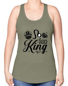 Leo king 290# - leo -Racerback Tank