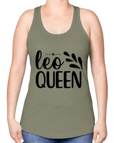 Leo queen 293# - leo -Racerback Tank