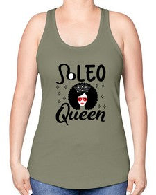 Leo queen 294# - leo -Racerback Tank