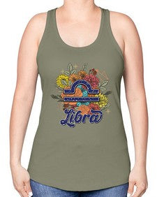 Libra 128# - libra -Racerback Tank