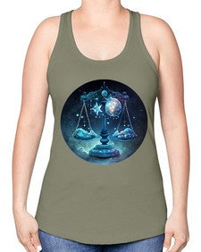 Libra 314# - libra -Racerback Tank