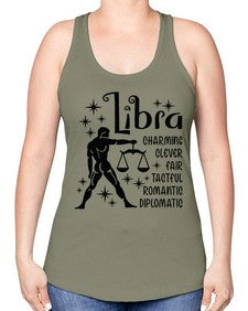 Libra 315# - libra -Racerback Tank