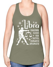 Libra 320# - libra -Racerback Tank