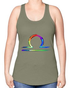 Libra 321# - libra -Racerback Tank