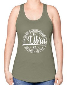 Libra 324# - libra -Racerback Tank