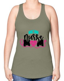 Nurse Mom Style Style 1184# - nurse -Racerback Tank
