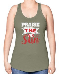 Praise the sun 41# - video games -Racerback Tank