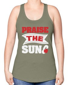 Praise the sun 42# - video games -Racerback Tank