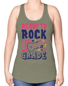 Ready To Rock first 730# - first grade -Racerback Tank
