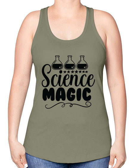 Science Magic 73# - general science -Racerback Tank