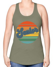 Senior 865# - twelfth grade -Racerback Tank