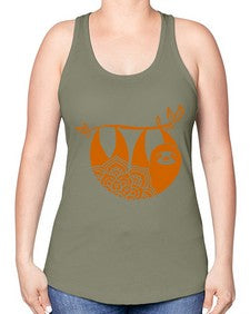 SlothMandala 1076# - mandala -Racerback Tank