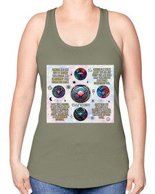 Straight Cancer 470# - cancer -Racerback Tank