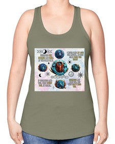Straight scorpio 477# - scorpio -Racerback Tank