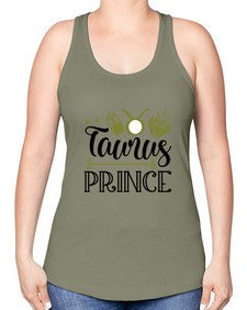 Taurus prince 502# - taurus -Racerback Tank
