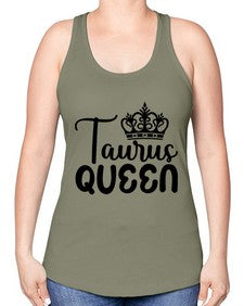 Taurus queen 504# - taurus -Racerback Tank