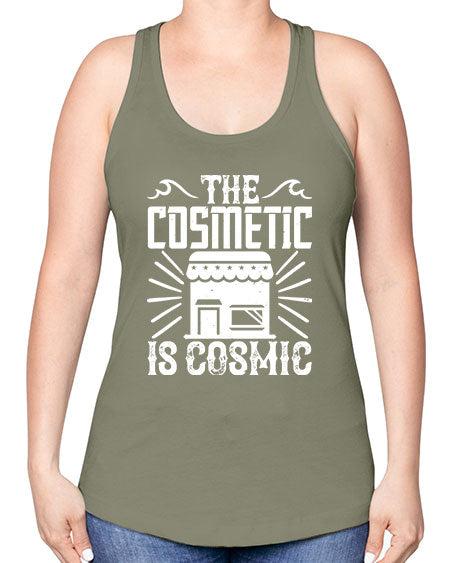 The cosmetic is cosmic Style 416# - architect -Racerback Tank