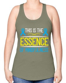 This is the essence of mindfulness Style 13# - Self awareness -Racerback Tank