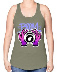 Under preassure 260# - cartoon general -Racerback Tank