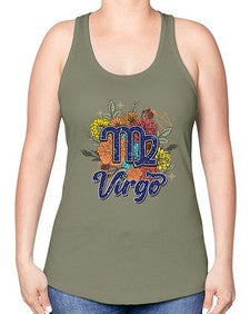 Virgo 133# - virgo -Racerback Tank