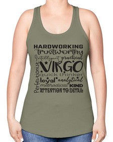 Virgo 574# - virgo -Racerback Tank