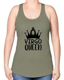 Virgo queen 539# - virgo -Racerback Tank