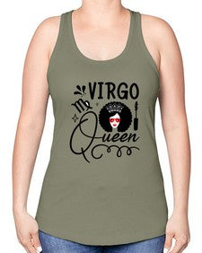 Virgo queen 541# - virgo -Racerback Tank