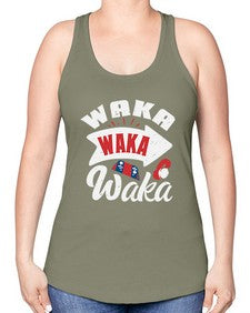 Waka Waka Waka 50# - video games -Racerback Tank