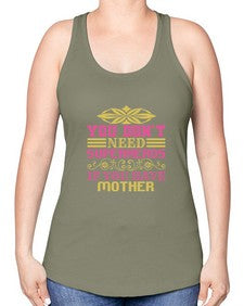 You dont need 270# - cartoon super hero -Racerback Tank