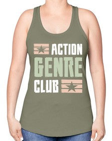 action genre club 59# - video games -Racerback Tank