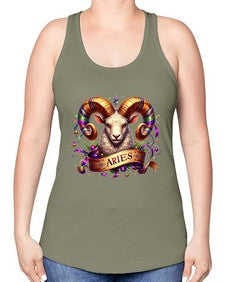aries 136# - aries -Racerback Tank