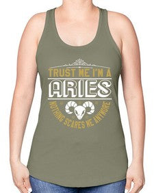 aries 139# - aries -Racerback Tank