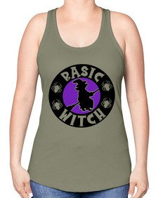 basic witch 51# - witch -Racerback Tank