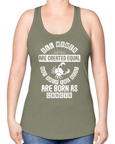 cancer 145# - cancer -Racerback Tank