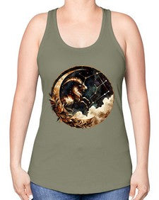capricorn 212# - capricorn -Racerback Tank