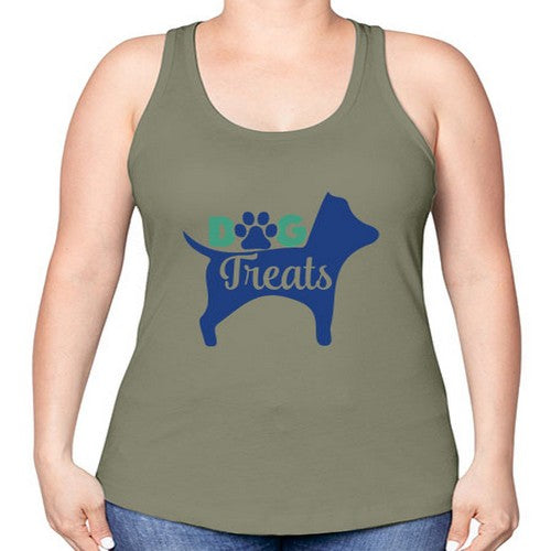 dog treats Style 93# - dogs -Racerback Tank