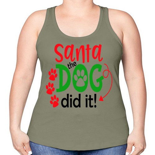 dogdidit 121# - dogs -Racerback Tank