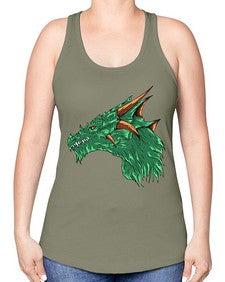 dragon 180# - dragon -Racerback Tank