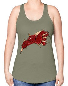 dragon 185# - dragon -Racerback Tank