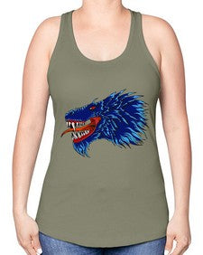 dragon 188# - dragon -Racerback Tank