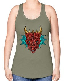 dragon 195# - dragon -Racerback Tank