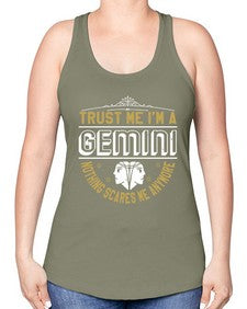 gemini 245# - gemini -Racerback Tank