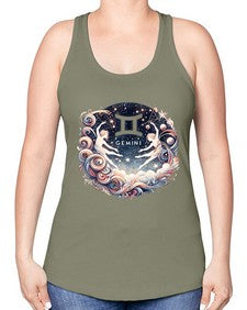 gemini 248# - gemini -Racerback Tank
