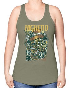 highend 531# - art pop art -Racerback Tank