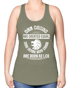 leo 279# - leo -Racerback Tank