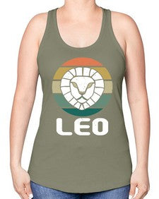 leo 299# - leo -Racerback Tank