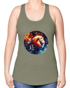 leo 300# - leo -Racerback Tank