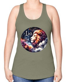 leo 301# - leo -Racerback Tank