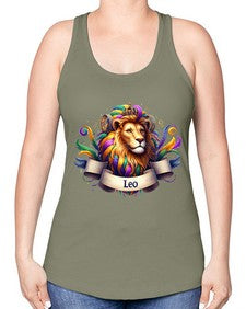 leo 311# - leo -Racerback Tank