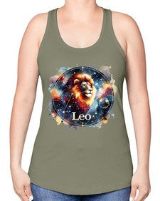 leo 312# - leo -Racerback Tank